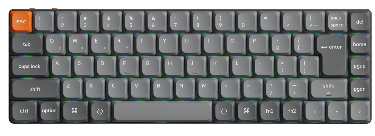 Keychron K7 Max QMK/VIA ワイヤレス カスタム メカニカルキーボード