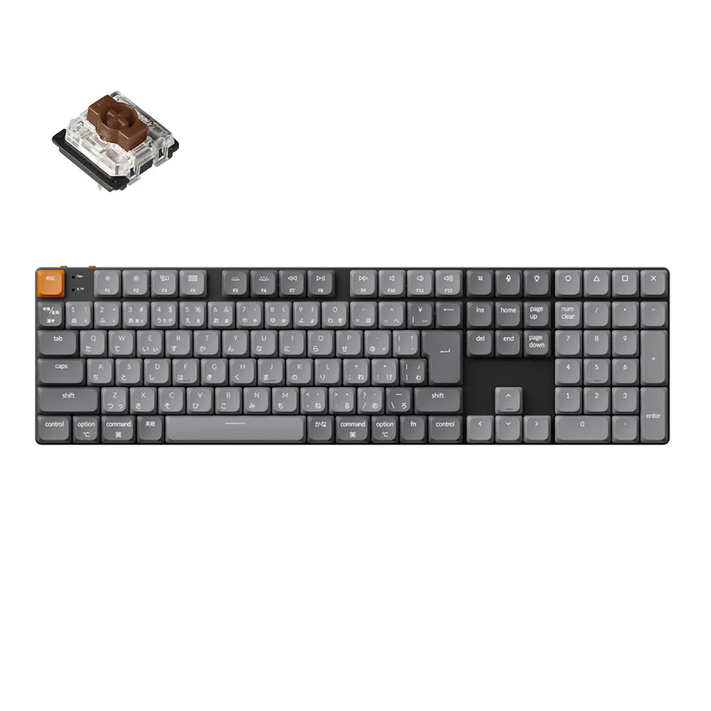 Keychron K5 Max QMK/VIA ワイヤレス カスタム メカニカルキーボード(JIS 配列)