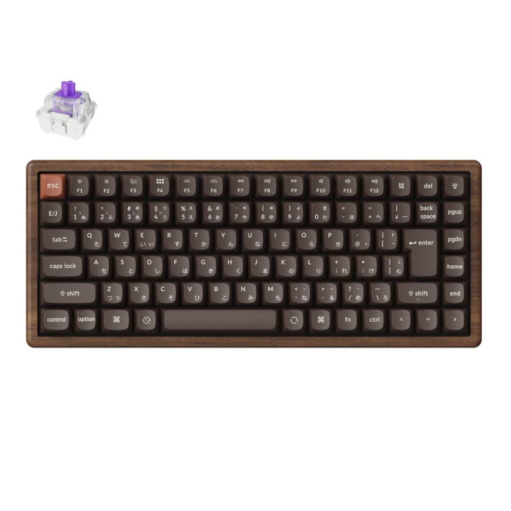 Keychron K2 HE 無線磁気スイッチカスタムキーボード ールウッド スペシャルエディション 日本語配列