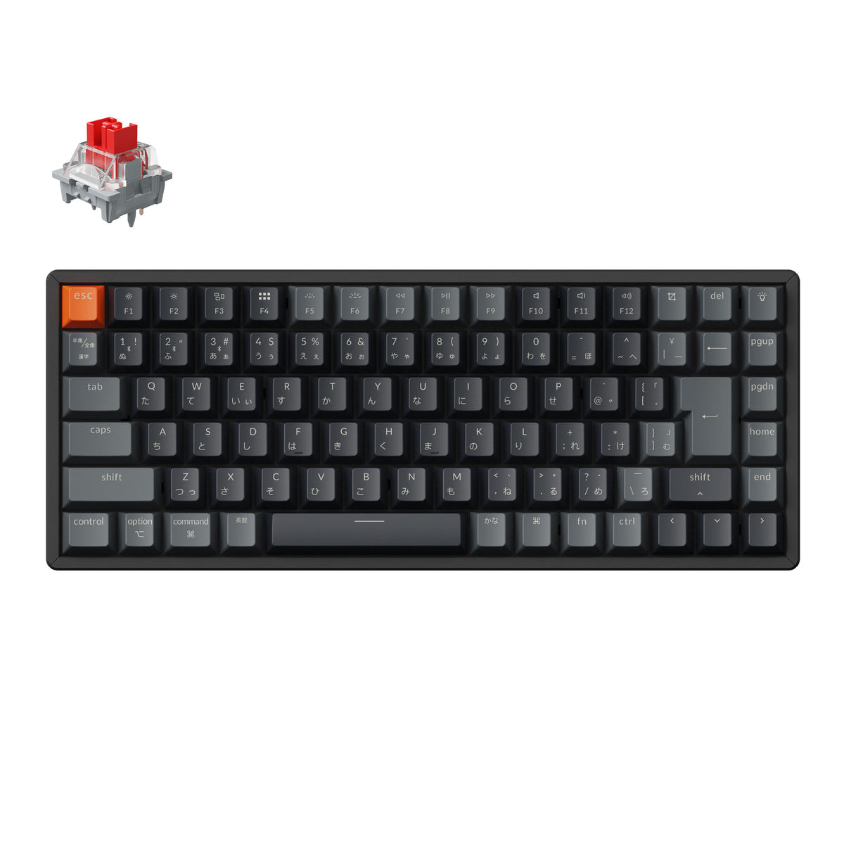 Keychron K2 QMK 無線メカニカルキーボード(バージョン3)(JIS 配列)