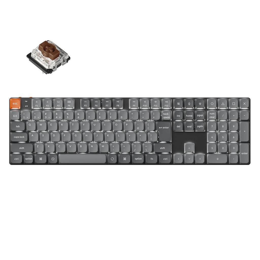 Keychron K5 Max QMK/VIA ワイヤレス カスタム メカニカルキーボード(JIS 配列)