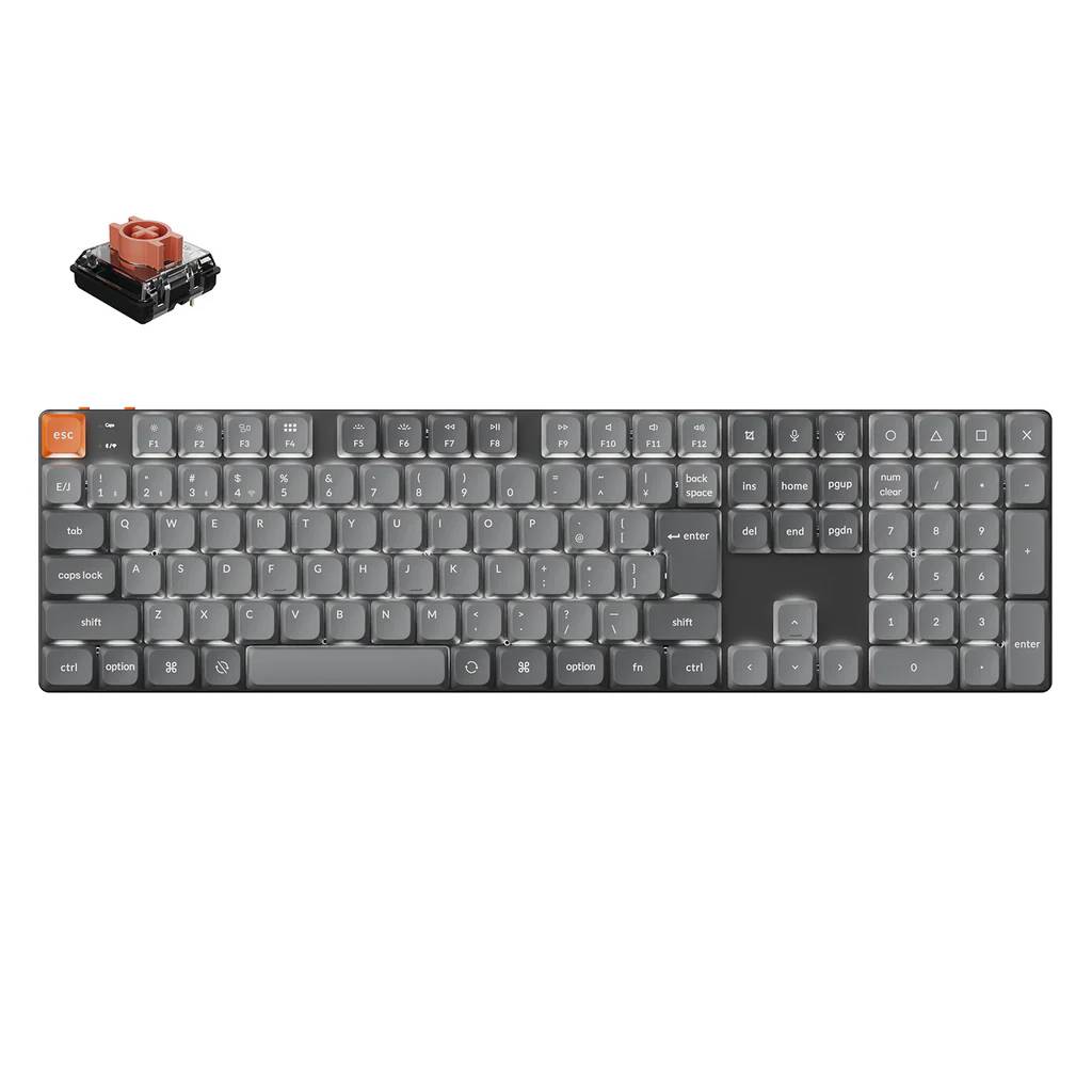 Keychron K5 Max QMK/VIA ワイヤレス カスタム メカニカルキーボード(JIS 配列)
