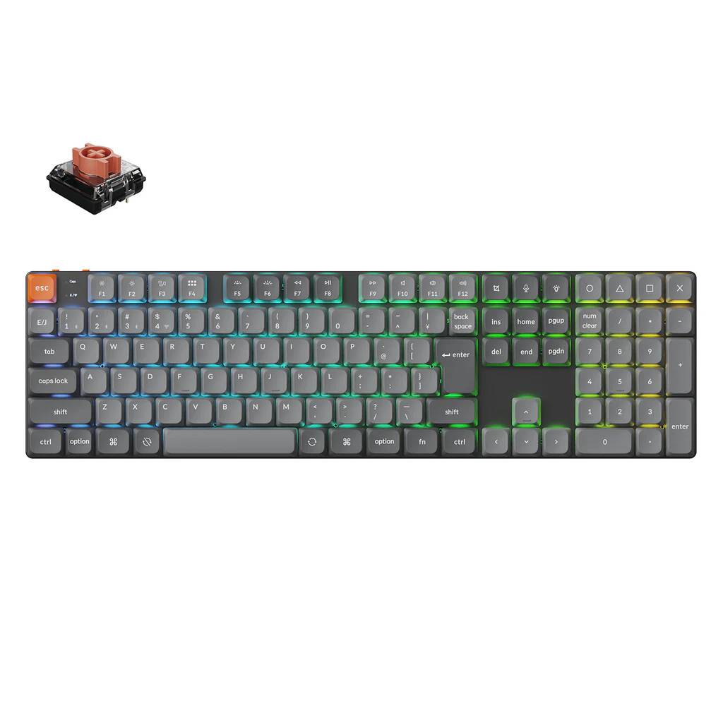 Keychron K5 Max QMK/VIA ワイヤレス カスタム メカニカルキーボード(JIS 配列)