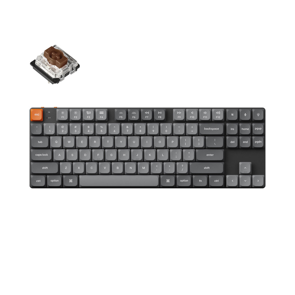 Keychron K1 Max QMK/VIA ワイヤレス カスタム メカニカルキーボード(US ANSI 配列)
