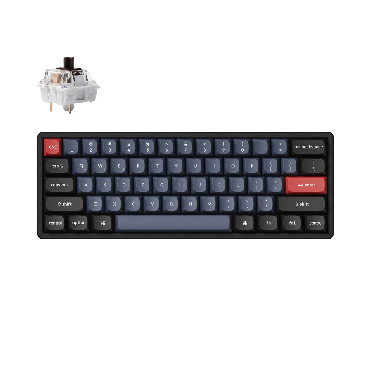 Keychron K12 Pro QMK/VIA ワイヤレスメカニカルキーボード(US ANSI 配列)