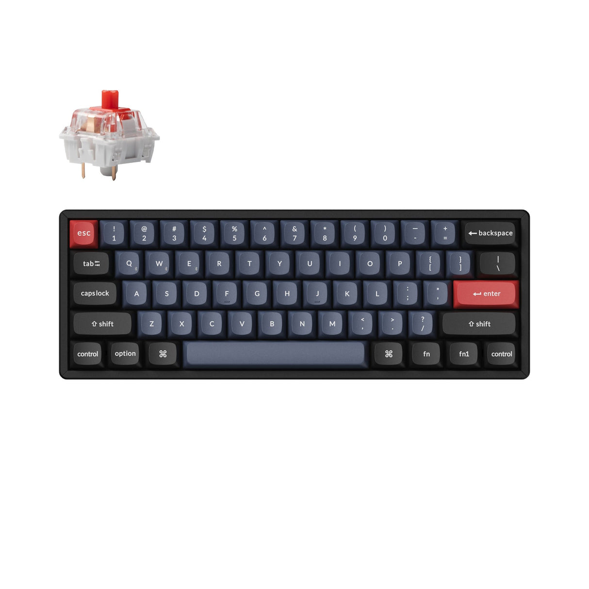 Keychron K12 Pro QMK/VIA ワイヤレスメカニカルキーボード(US ANSI 配列)