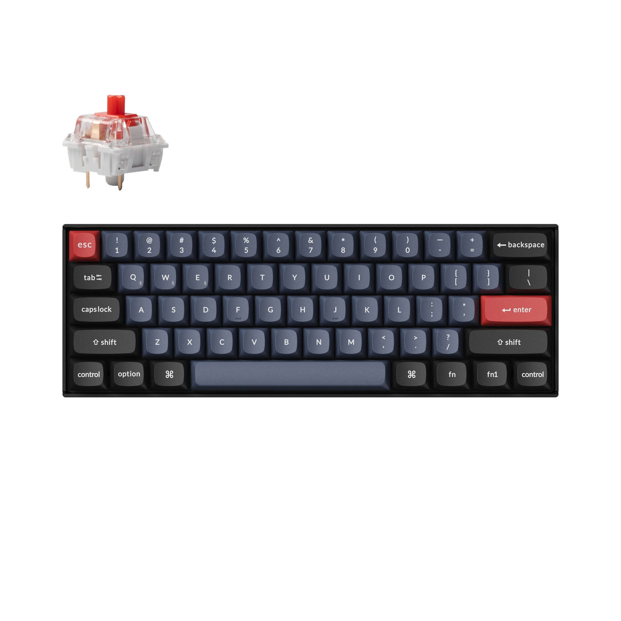 Keychron K12 Pro QMK/VIA ワイヤレスメカニカルキーボード(US ANSI 配列)