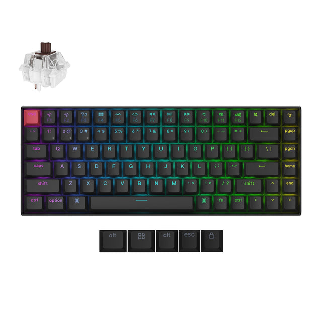 Keychron K2 QMK 無線メカニカルキーボード(バージョン3)(US ANSI配列)