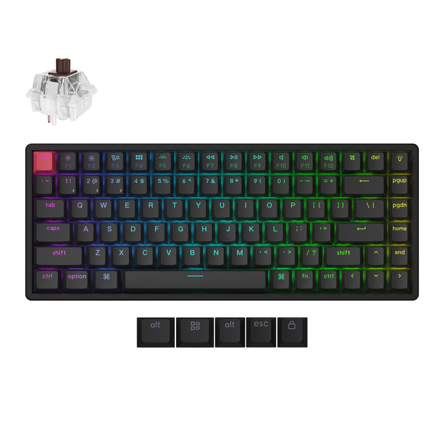 Keychron K2 QMK 無線メカニカルキーボード(バージョン3)(US ANSI配列)