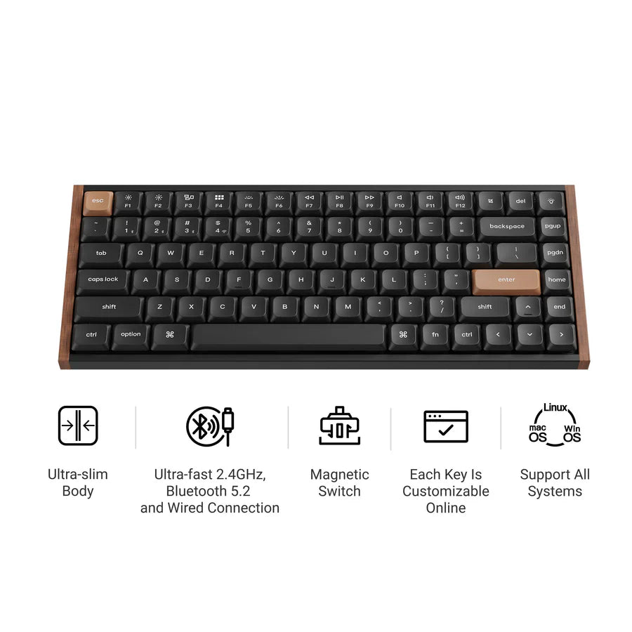 Keychron K3 HE ワイヤレス磁気スイッチカスタムキーボード