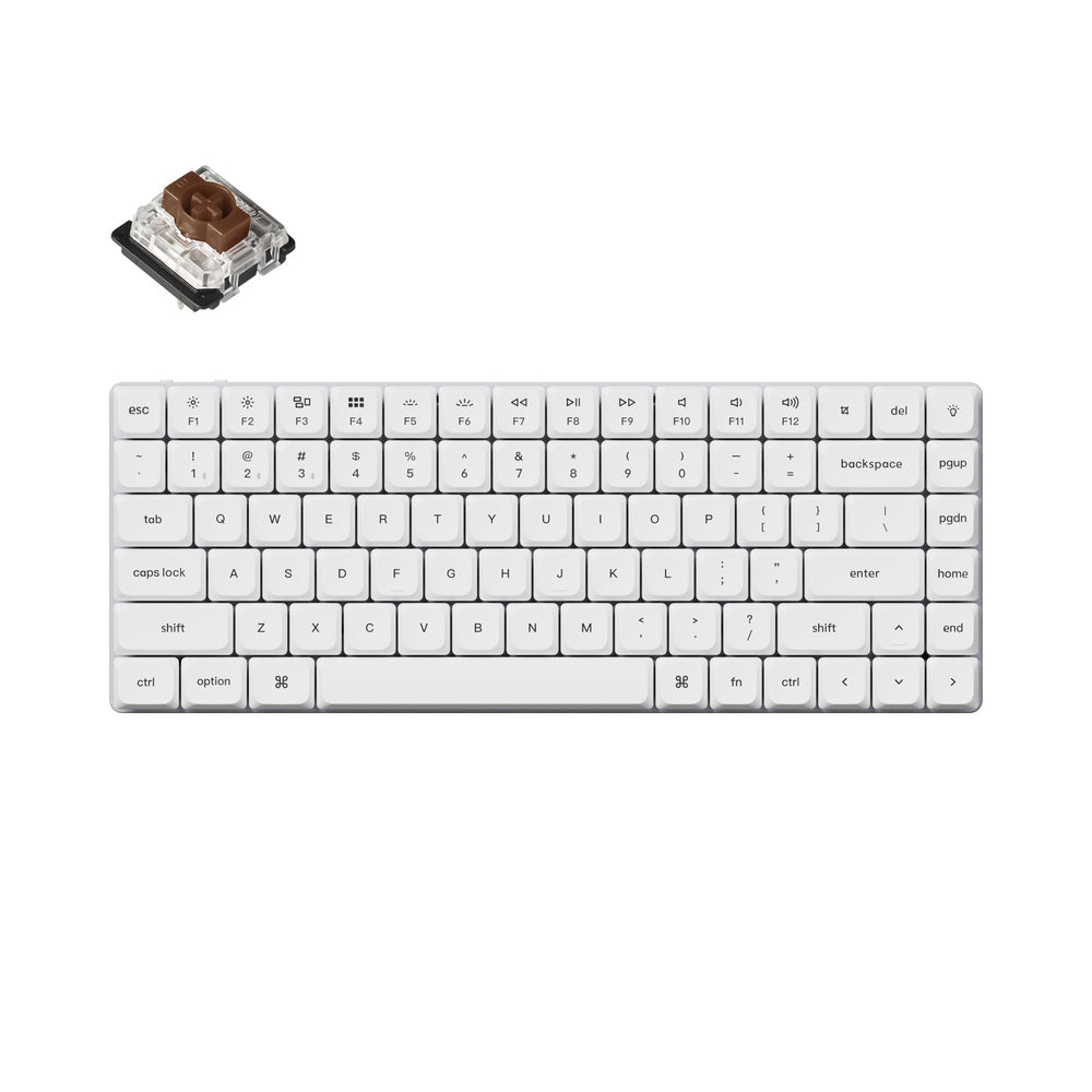 Keychron K3 Pro QMK/VIA ワイヤレス カスタム メカニカルキーボード(US ANSI 配列)
