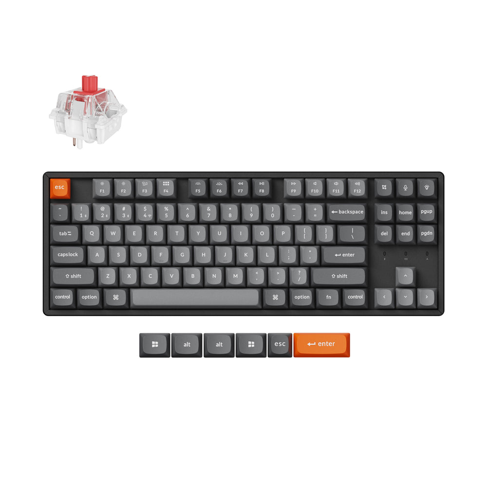 Keychron K8 Max QMK ワイヤレスメカニカルキーボード(US ANSIレイアウト)