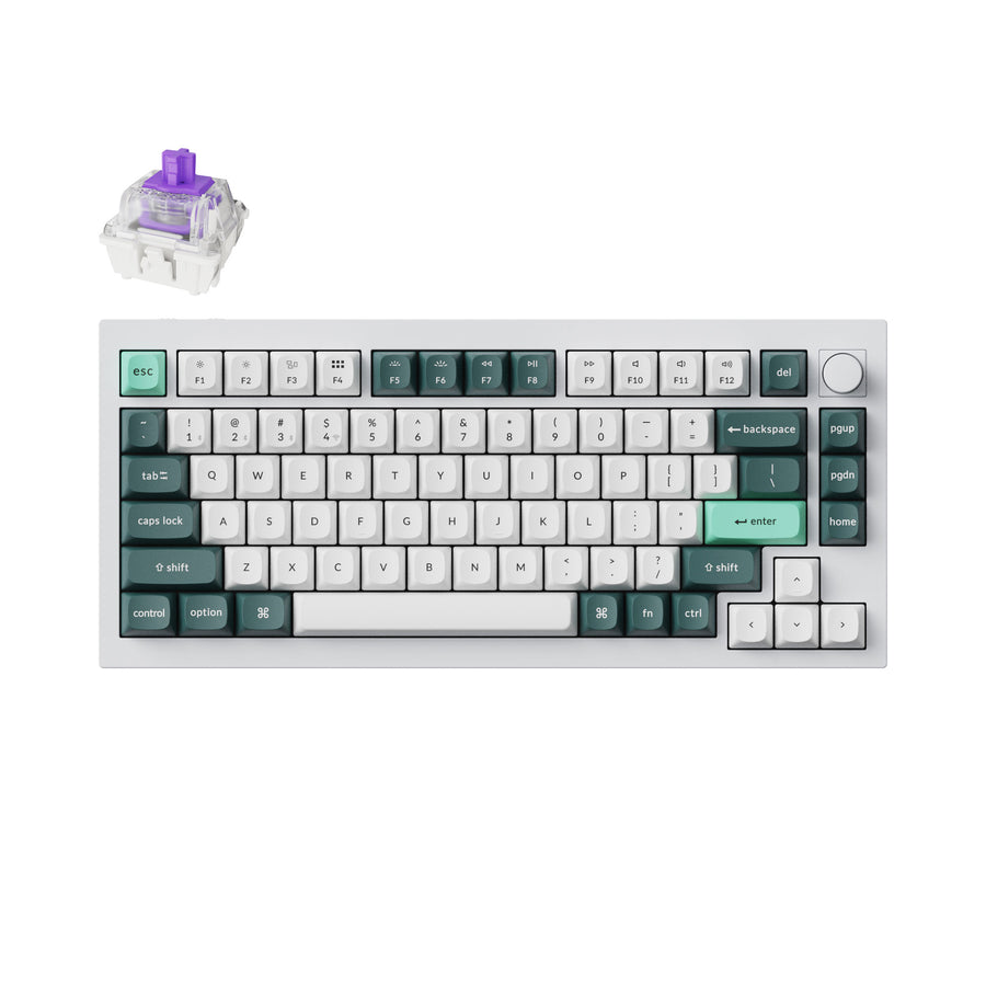 Keychron Q1 HE QMK ワイヤレス カスタム キーボード(US ANSI 配列)