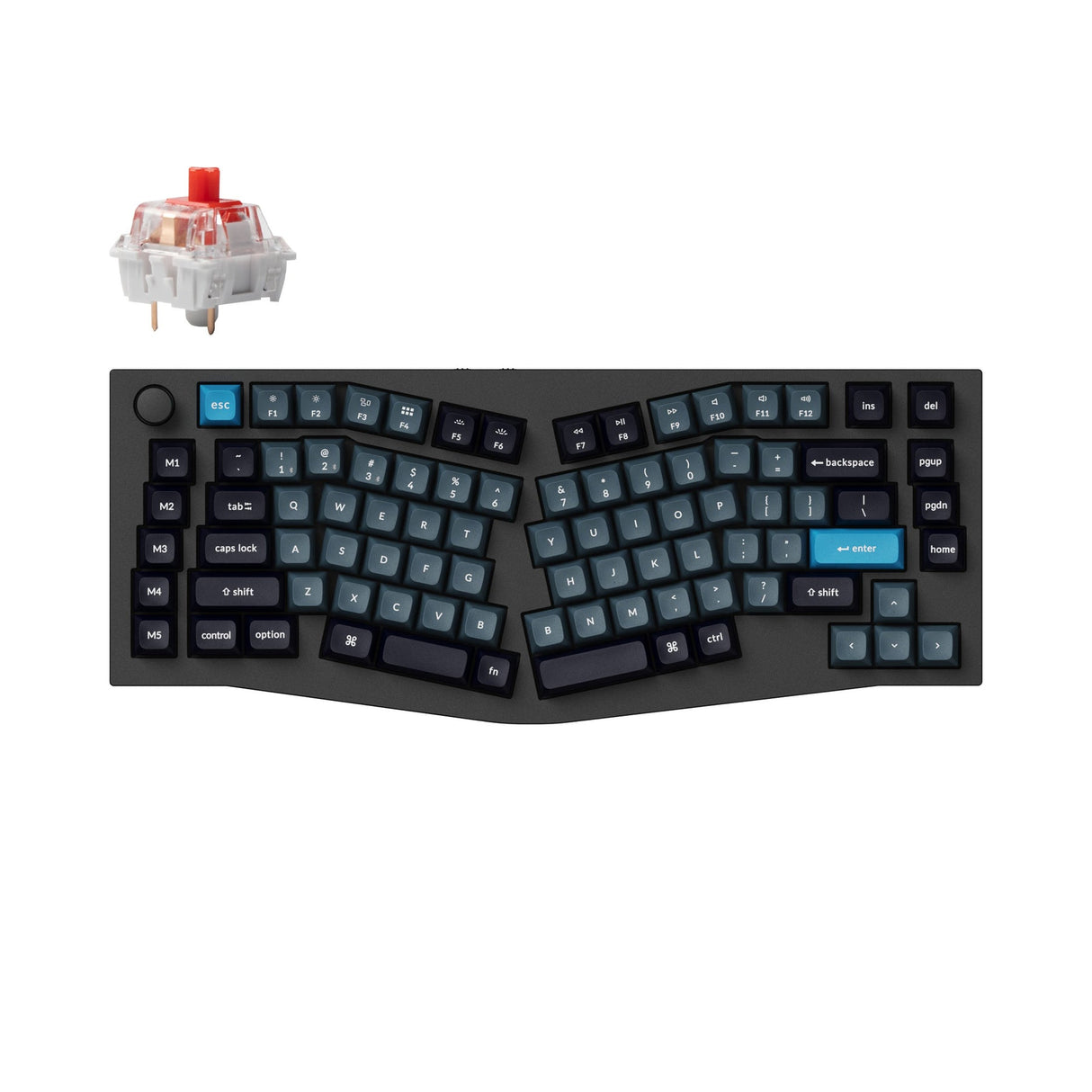 Keychron Q10 Pro (Alice レイアウト) QMK/VIA ワイヤレス カスタム メカニカル キーボード(US ANSI 配列)