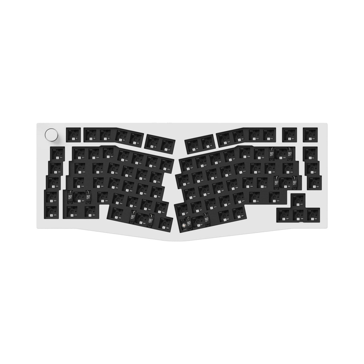 Keychron Q10 Pro (Alice レイアウト) QMK/VIA ワイヤレス カスタム メカニカル キーボード(US ANSI 配列)