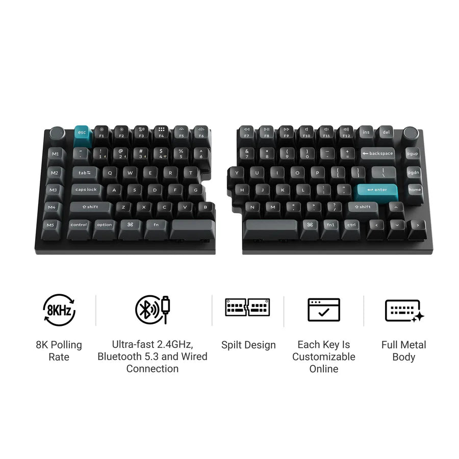 Keychron Q11 Ultra 8K ワイヤレスカスタムメカニカルキーボード