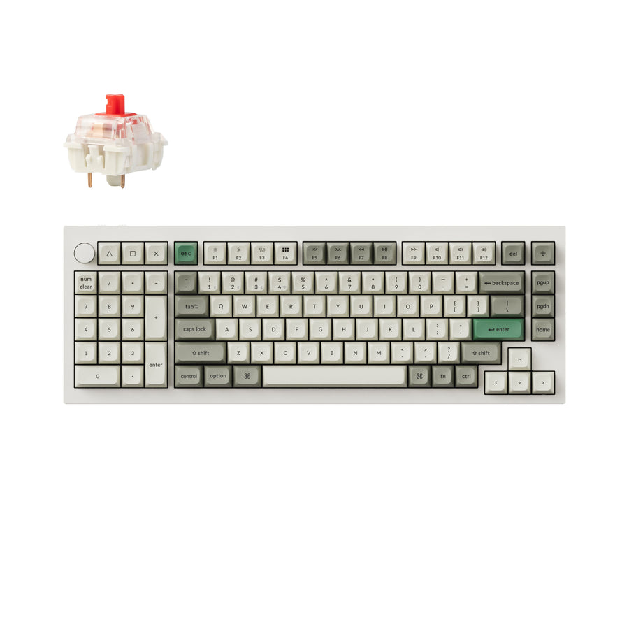 Keychron Q12 Max QMK カスタムメカニカルキーボード(US ANSI 配列)