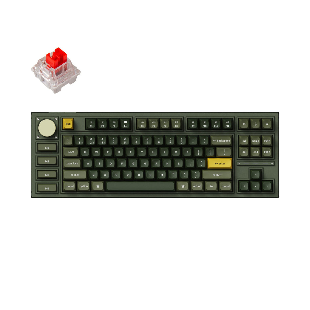 Keychron Q3 Pro QMK/VIA ワイヤレス カスタム メカニカルキーボード(US ANSI 配列)