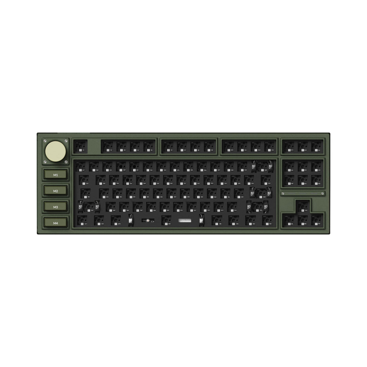 Keychron Q3 Pro QMK/VIA ワイヤレス カスタム メカニカルキーボード(US ANSI 配列)