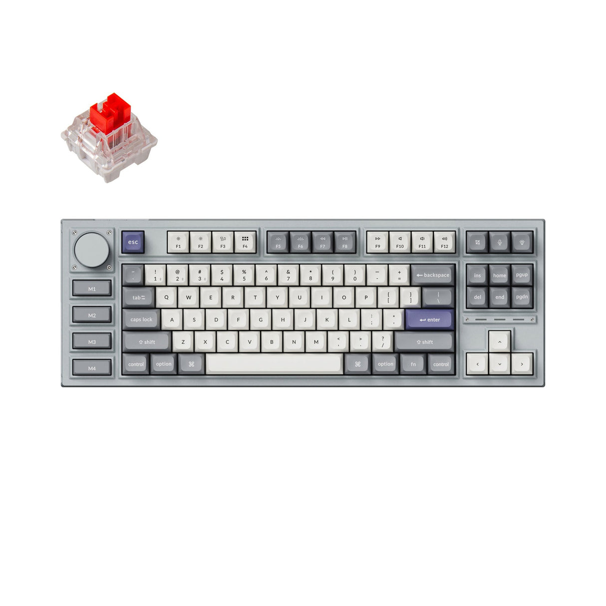 Keychron Q3 Pro QMK/VIA ワイヤレス カスタム メカニカルキーボード(US ANSI 配列)