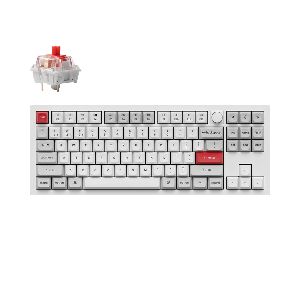 Keychron Q3 Pro QMK/VIA ワイヤレス カスタム メカニカルキーボード(US ANSI 配列)