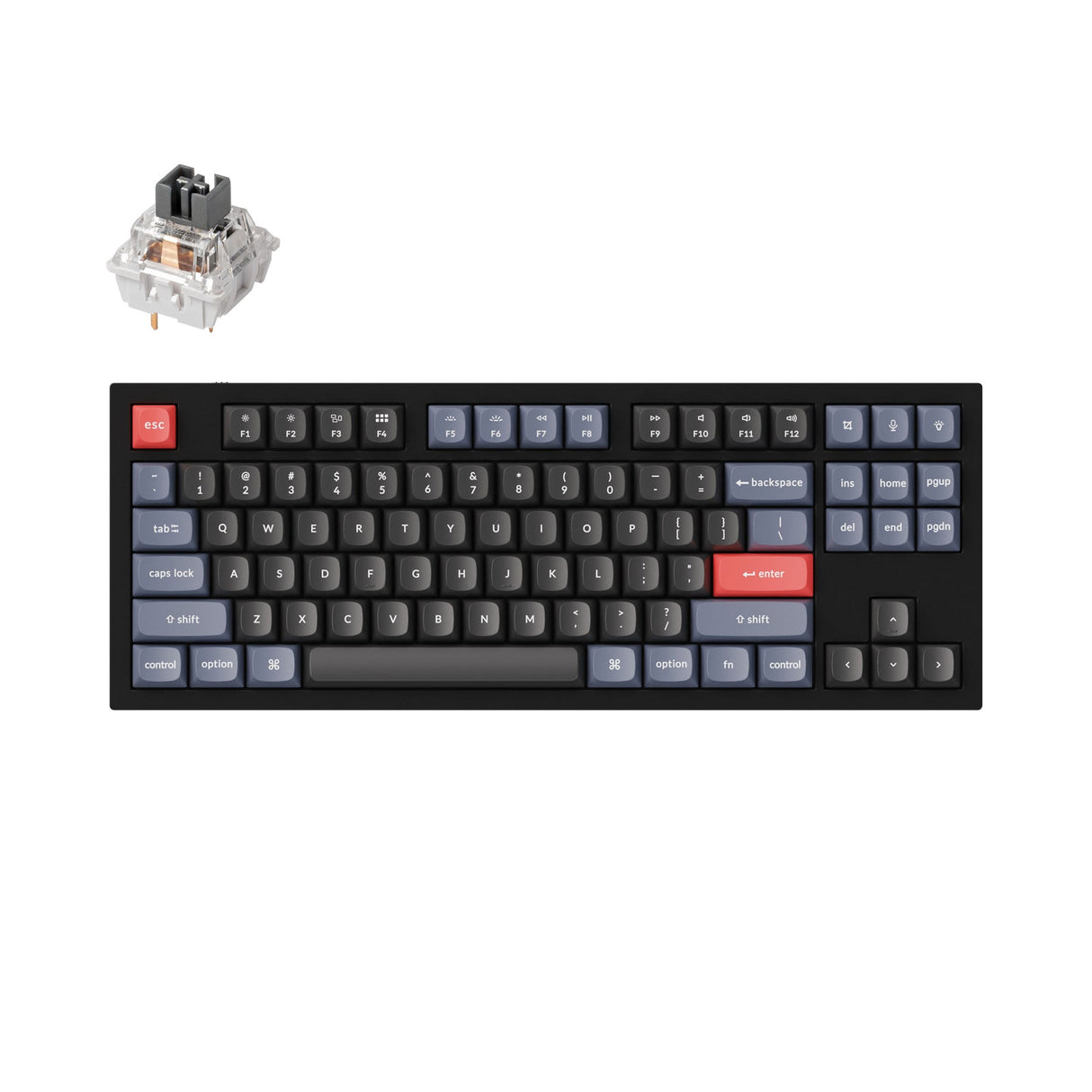 Keychron Q3 QMK カスタム メカニカル キーボード(US ANSI 配列)