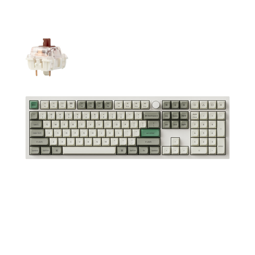 Keychron Q6 Max QMK/VIA ワイヤレス カスタム メカニカルキーボード(US ANSI 配列)