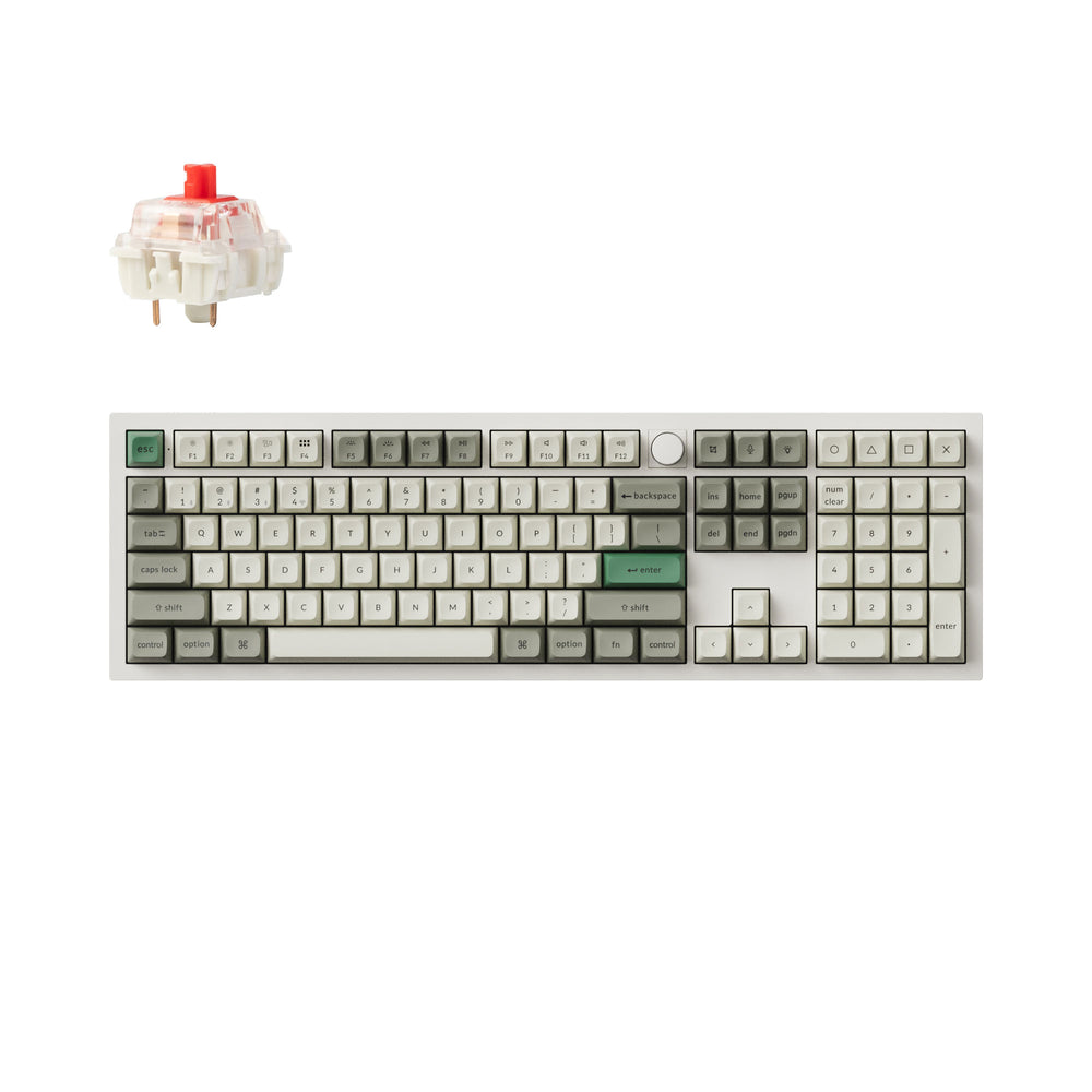 Keychron Q6 Max QMK/VIA ワイヤレス カスタム メカニカルキーボード(US ANSI 配列)