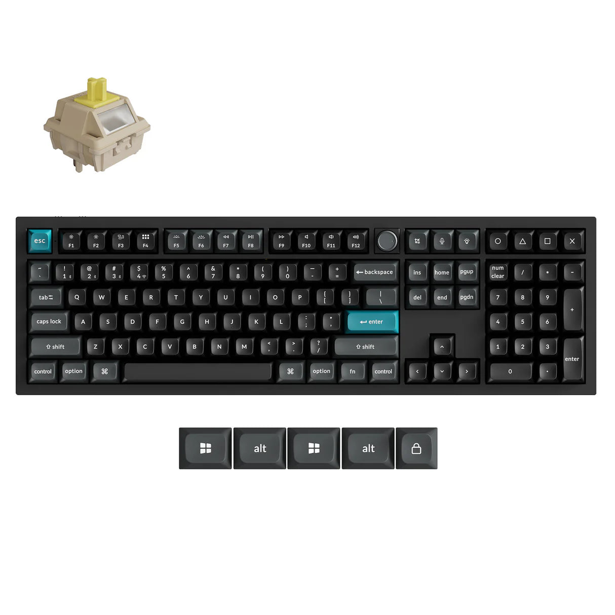 Keychron Q6 Ultra 8K ワイヤレスカスタムメカニカルキーボード