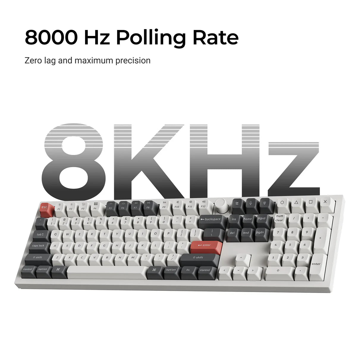 Keychron Q6 Ultra 8K ワイヤレスカスタムメカニカルキーボード