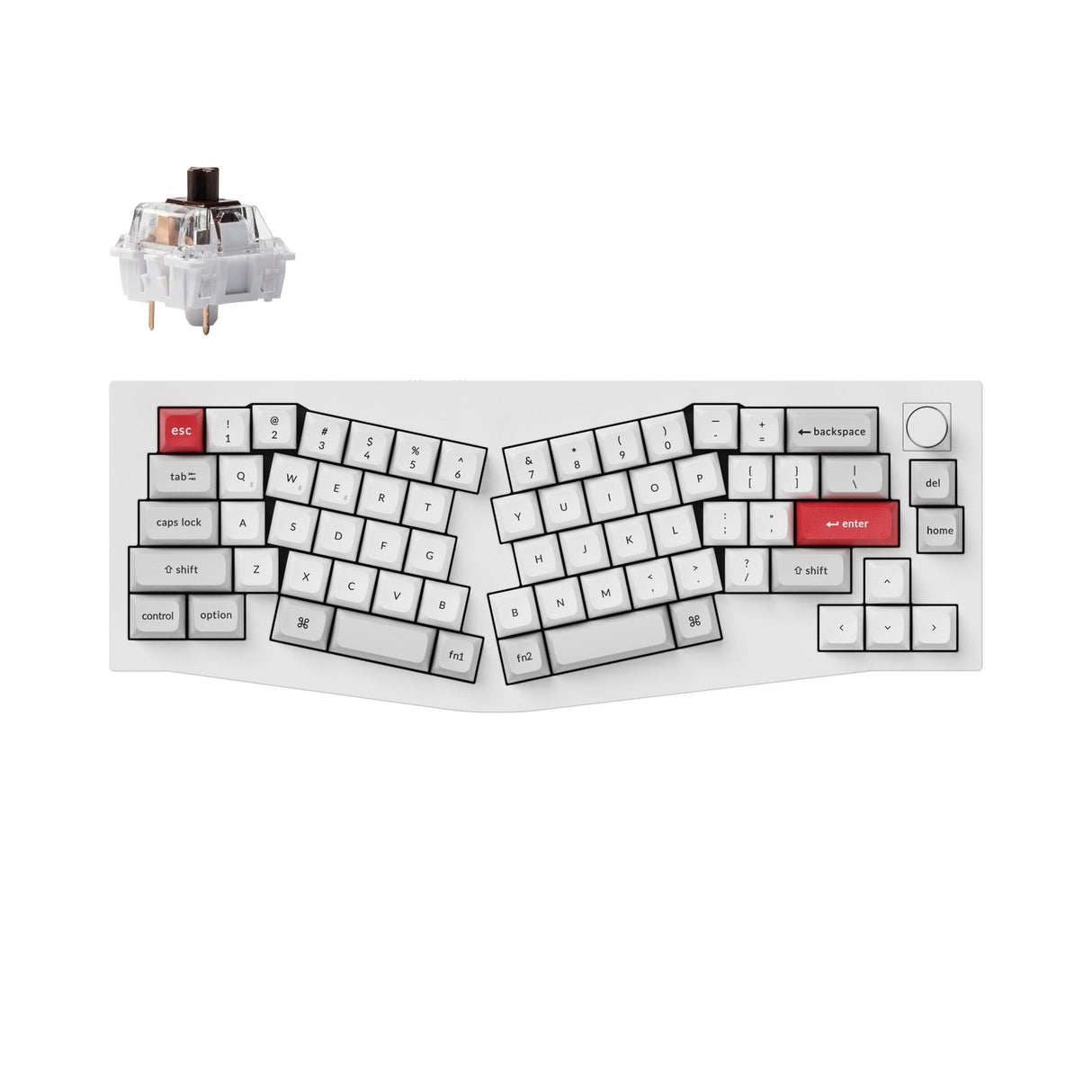 Keychron Q8 Pro(アリスレイアウト)QMKカスタムメカニカルキーボード