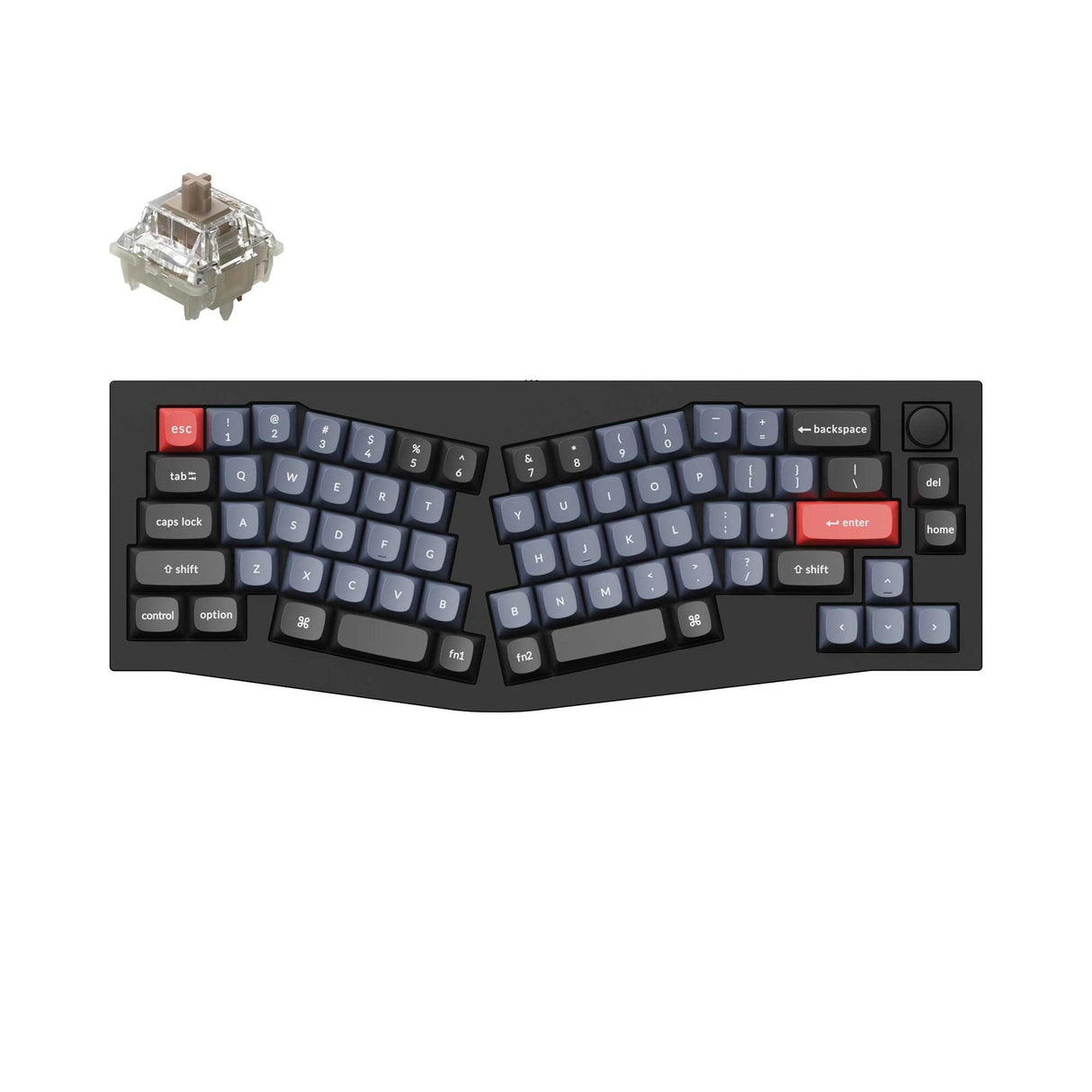 Keychron Q8 (アリスレイアウト)QMKカスタムメカニカルキーボード