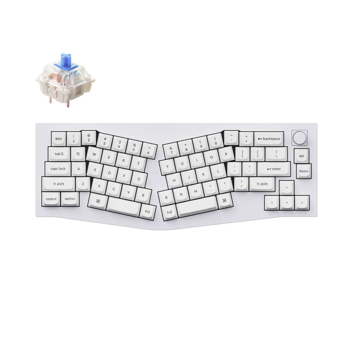 Keychron Q8 (アリスレイアウト)QMKカスタムメカニカルキーボード