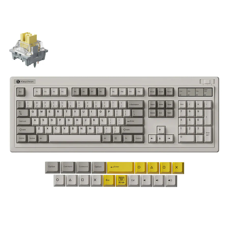 Keychron R6 QMK ワイヤレスメカニカルキーボード(US ANSIレイアウト)