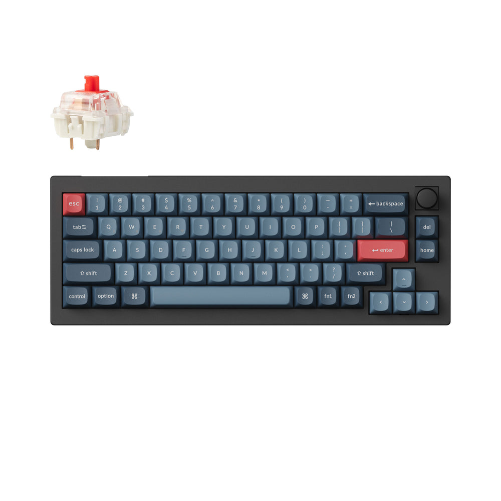 Keychron V2 Max QMK/VIA ワイヤレス カスタム メカニカルキーボード(US ANSI 配列)