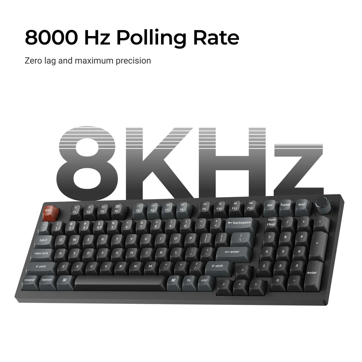 Keychron V5 Ultra 8K ワイヤレスカスタムメカニカルキーボード