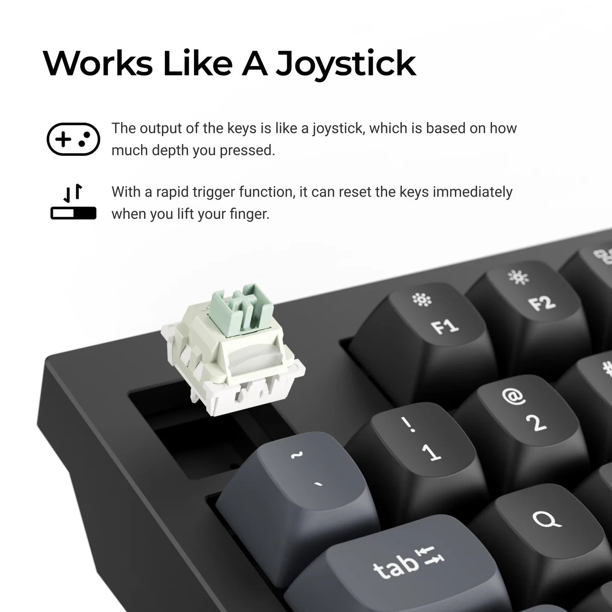 Keychron Q5 HE 8K 磁気スイッチキーボード