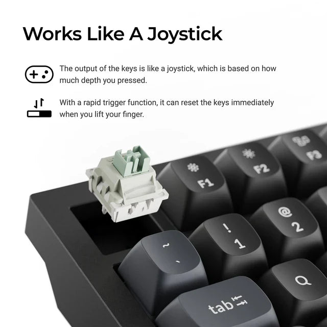 Keychron Q6 HE 8K 磁気スイッチキーボード