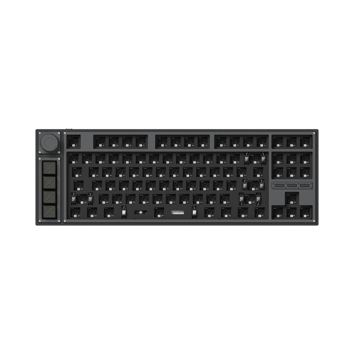 Lemokey L3 QMK/VIA ワイヤレス カスタム メカニカルキーボード(US ANSI 配列)