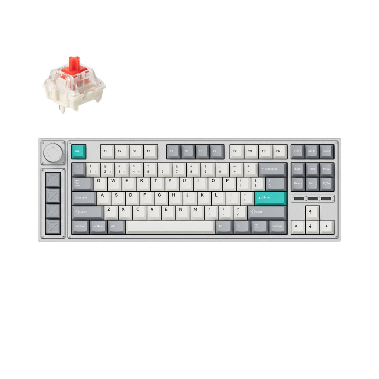 Lemokey L3 QMK/VIA ワイヤレス カスタム メカニカルキーボード(US ANSI 配列)