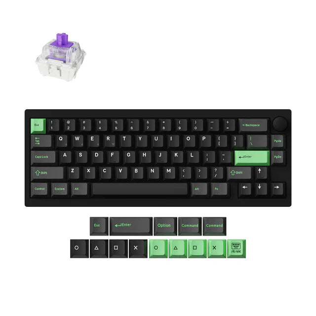 Lemokey P2 HE 磁気スイッチ ワイヤレスカスタムゲーミングキーボード (US ANSI Layout)
