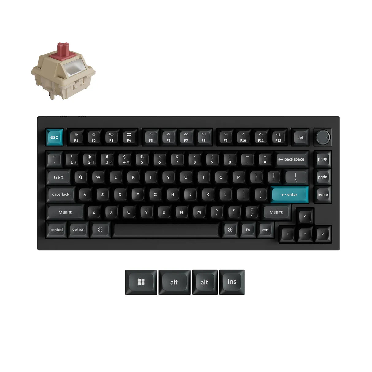 Keychron Q1 Ultra 8K ワイヤレスカスタムメカニカルキーボード
