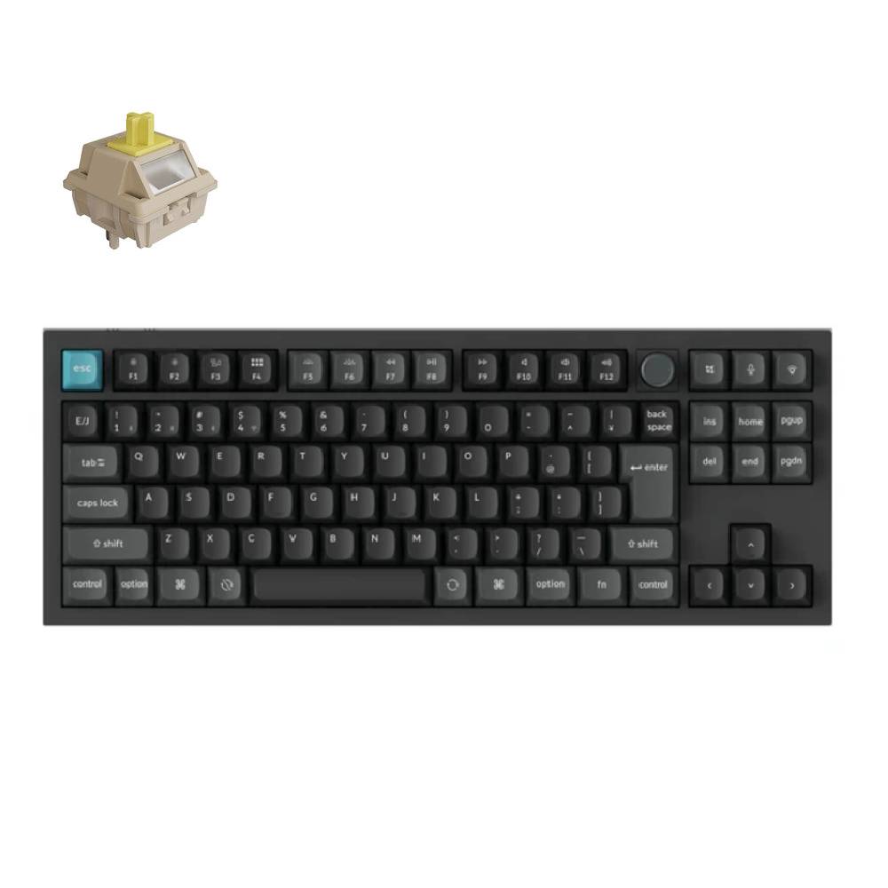 Keychron Q3 Ultra 8K ワイヤレスカスタムメカニカルキーボード 日本語配列(かな刻印なし)