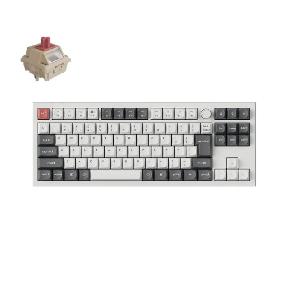 Keychron Q3 Ultra 8K ワイヤレスカスタムメカニカルキーボード 日本語配列(かな刻印なし)