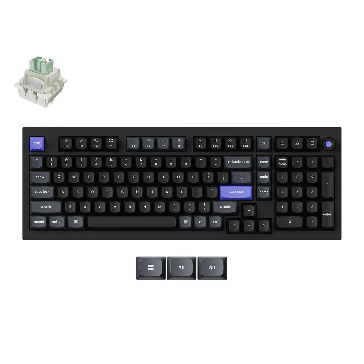 Keychron Q5 HE 8K 磁気スイッチキーボード
