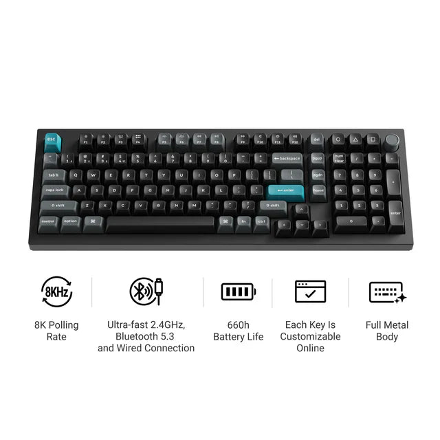 Keychron Q5 Ultra 8K ワイヤレスカスタムメカニカルキーボード