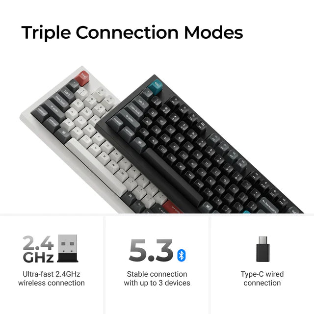 Keychron Q5 Ultra 8K ワイヤレスカスタムメカニカルキーボード