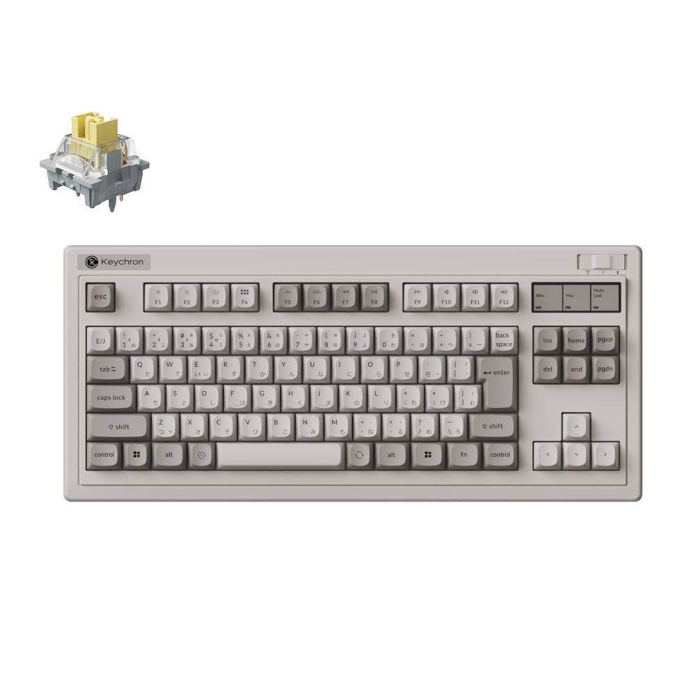 Keychron R3 QMK ワイヤレスメカニカルキーボード JIS配列