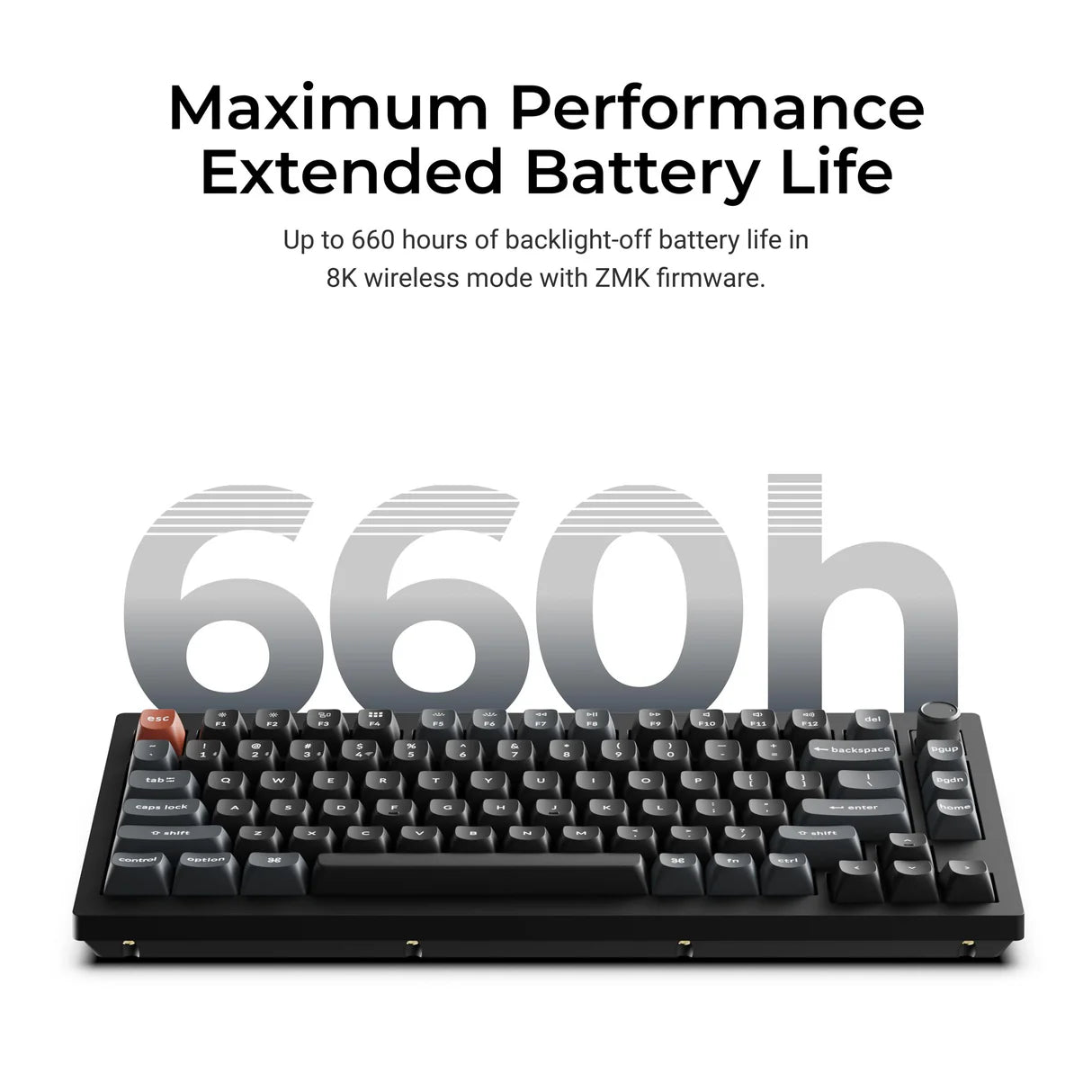 Keychron V1 Ultra 8K ワイヤレスカスタムメカニカルキーボード
