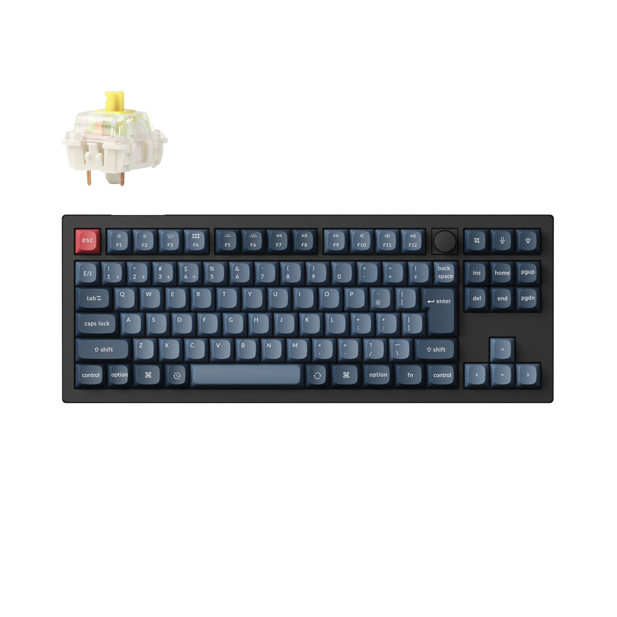 Keychron V3 Max QMK/VIA ワイヤレス カスタム メカニカルキーボード(JIS ANSI 配列)